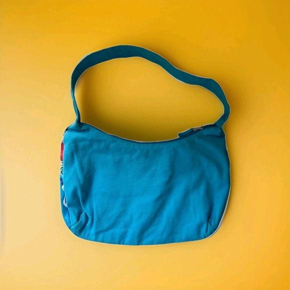 Sesame Street Cookie Monster Tote Bag 2010 Collector Comic Strip Hobo Shoulder - Picture 2 of 4